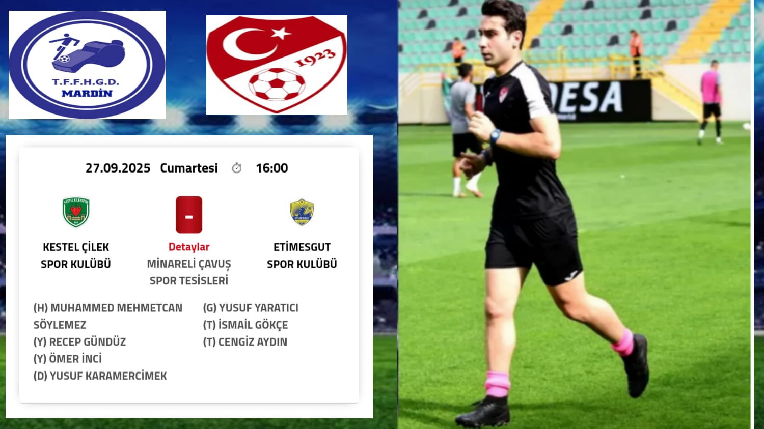 MEHMETCAN SÖYLEMEZ HOCAMIZA MACINDA BAŞARILAR DİLERİZ