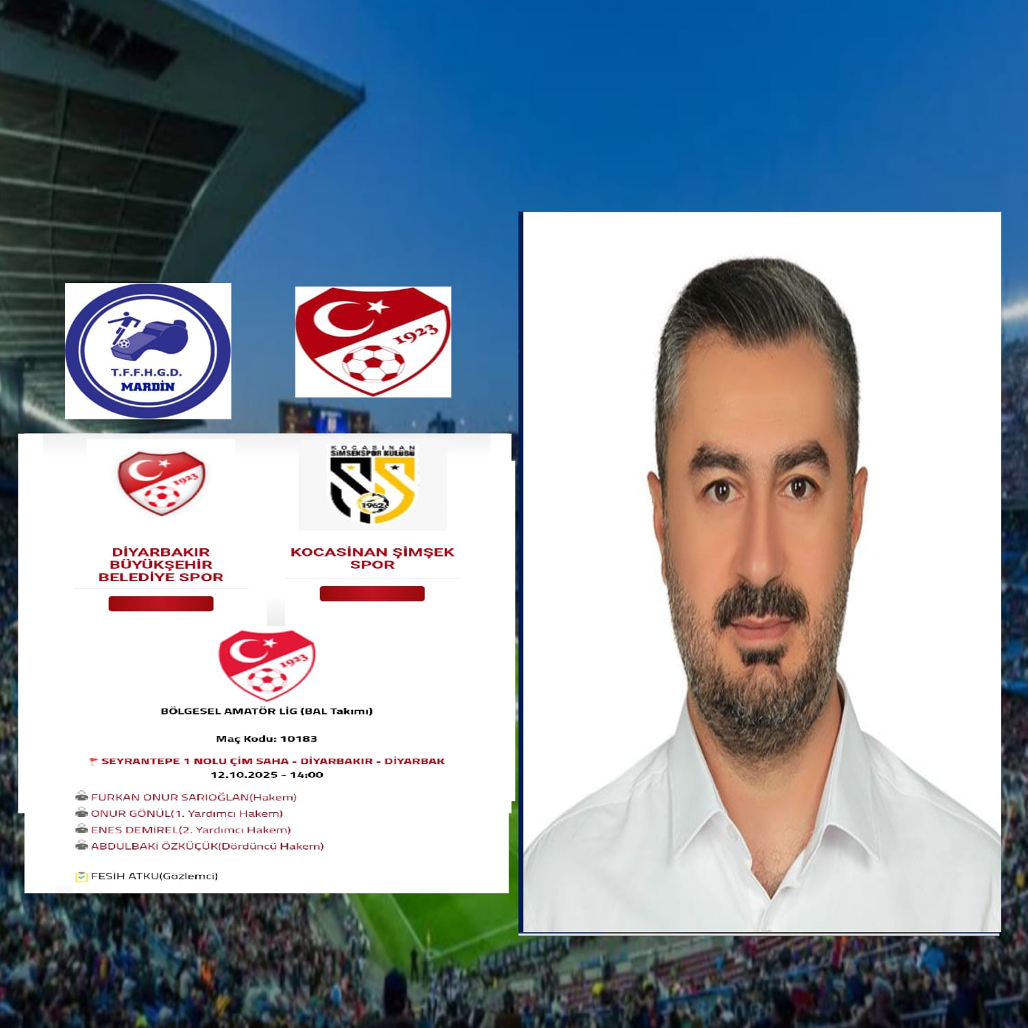 FESİH ATKU HOCAMIZA BAŞARILAR DİLERİZ
