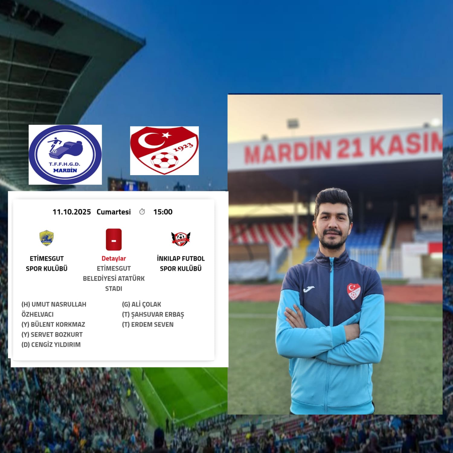 CENGİZ YILDIRIM HOCAMIZA BAŞARILAR DİLERİZ