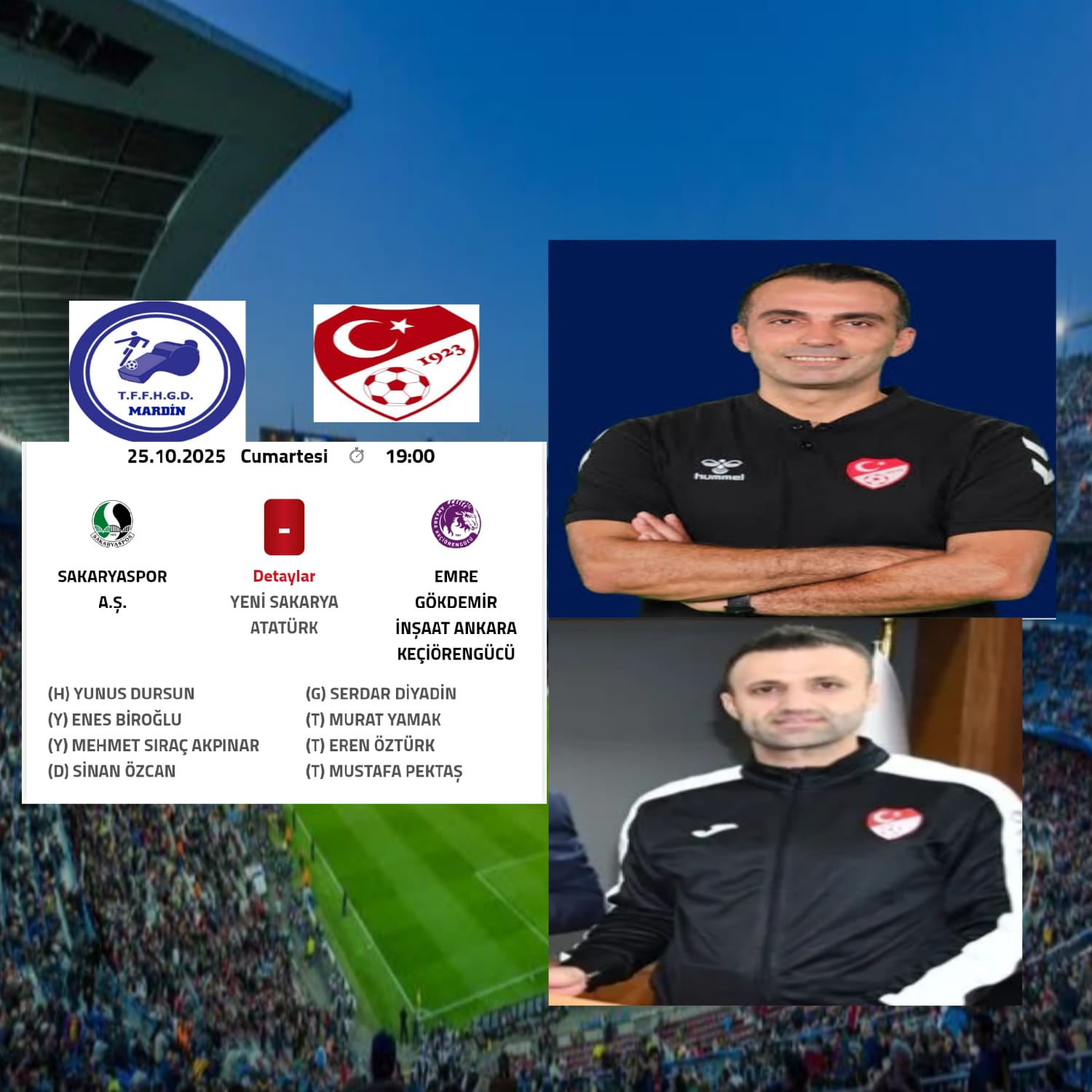 YUNUS VE M.SİRAÇ HOCAMIZA BAŞARILAR DİLERİZ