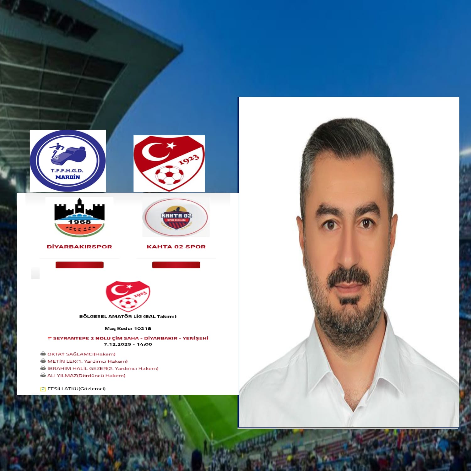 FESİH ATKU HOCAMIZA BAŞARILAR DİLERİZ
