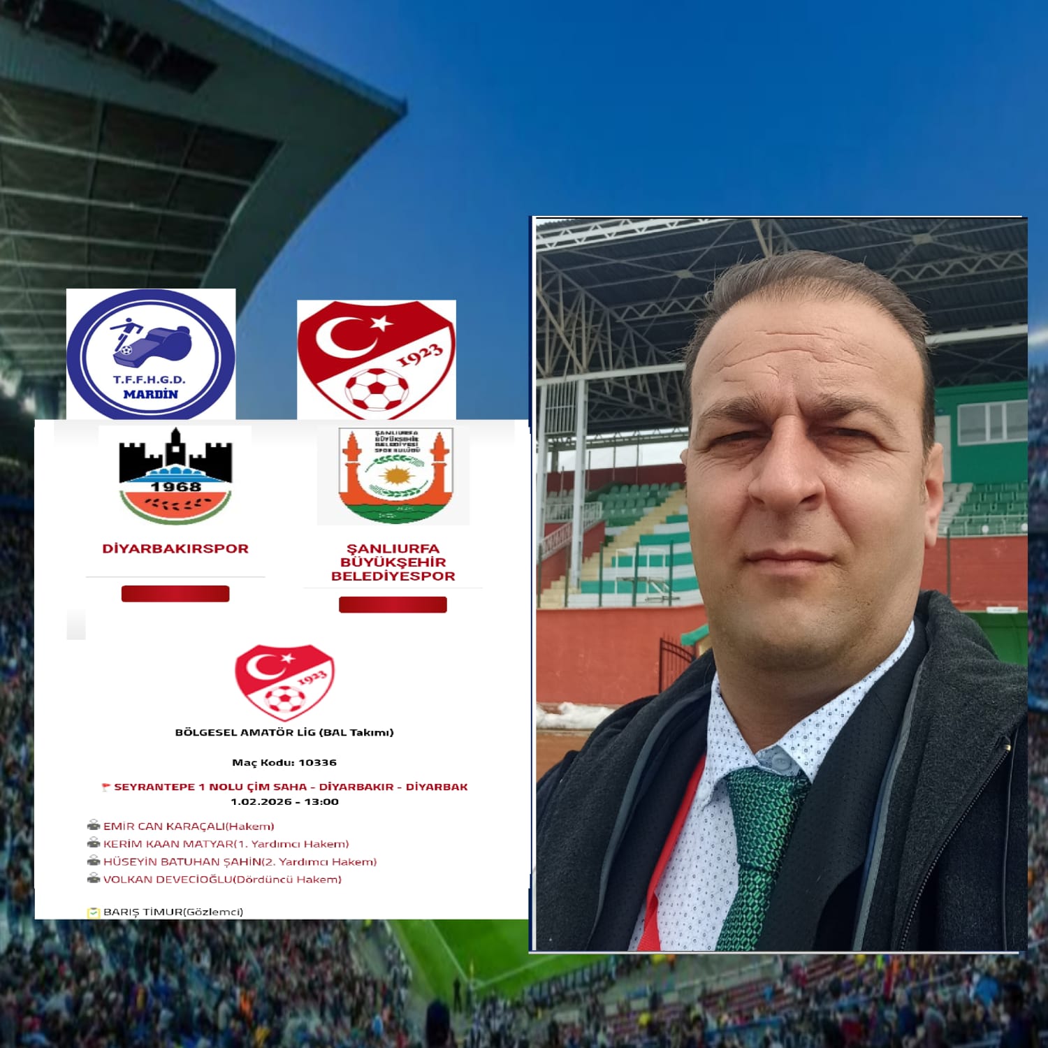 BARIŞ TİMUR HOCAMIZA BAŞARILAR DİLERİZ