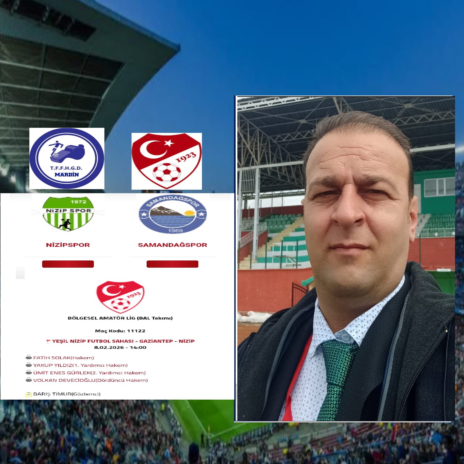 BARIŞ TİMUR HOCAMIZA BAŞARILAR DİLERİZ