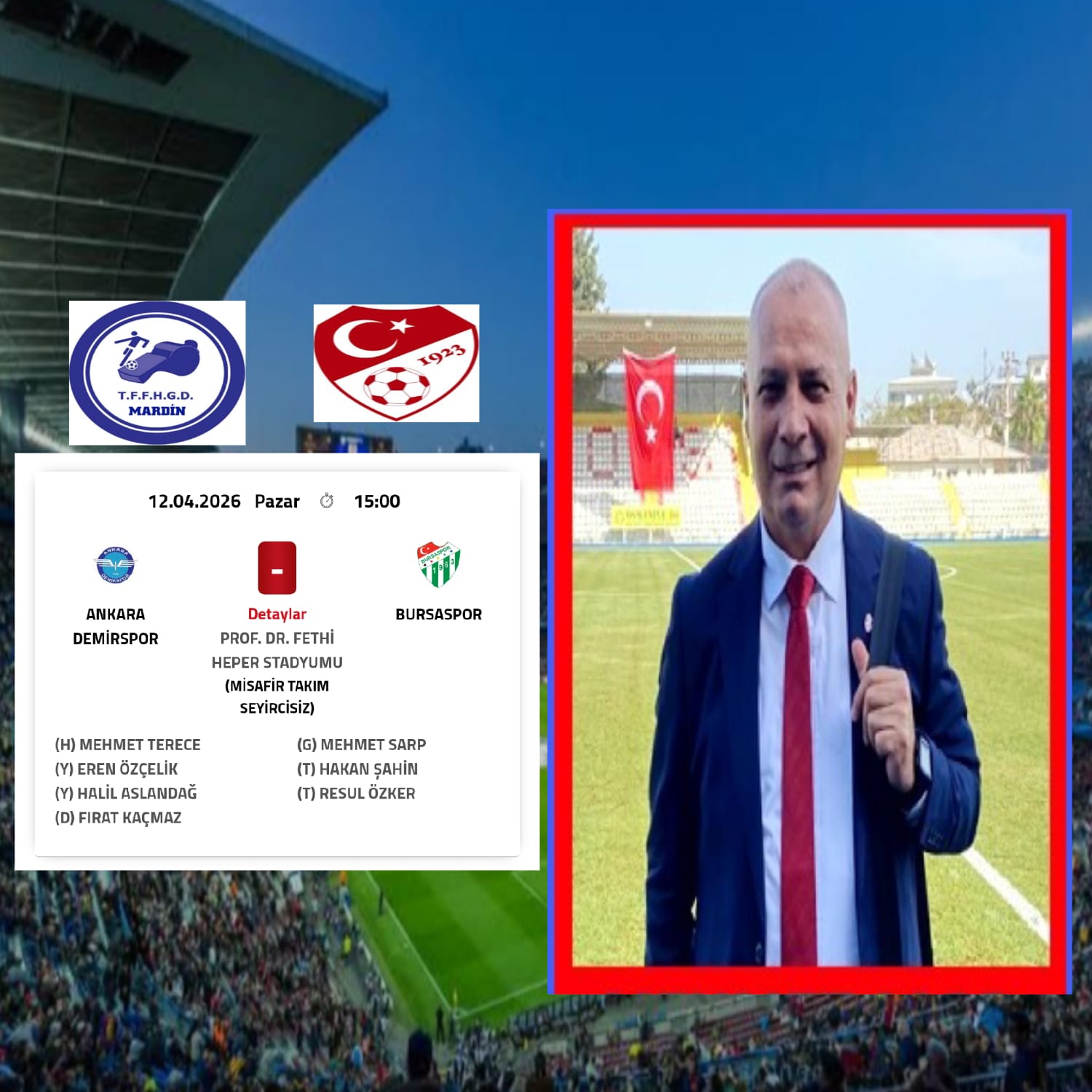 MEHMET SARP HOCAMIZA BAŞARILAR DİLERİZ